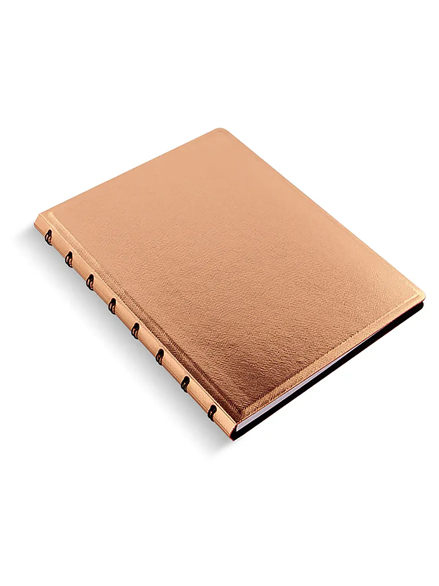 FILOFAX | Notizbuch nachfüllbar A5 SAFFIANO METALLIC Rose Gold | 